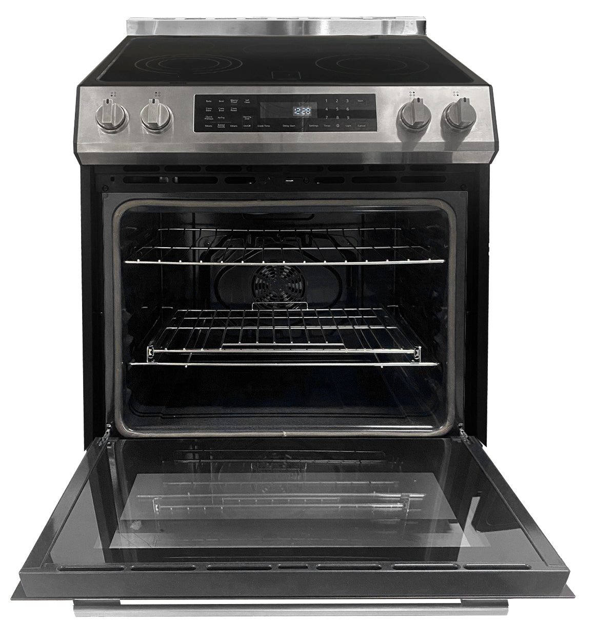 Marathon - 29.92 Inch 5 cu. ft Smooth Top Electric Range in Stainless - MSCER3080SS