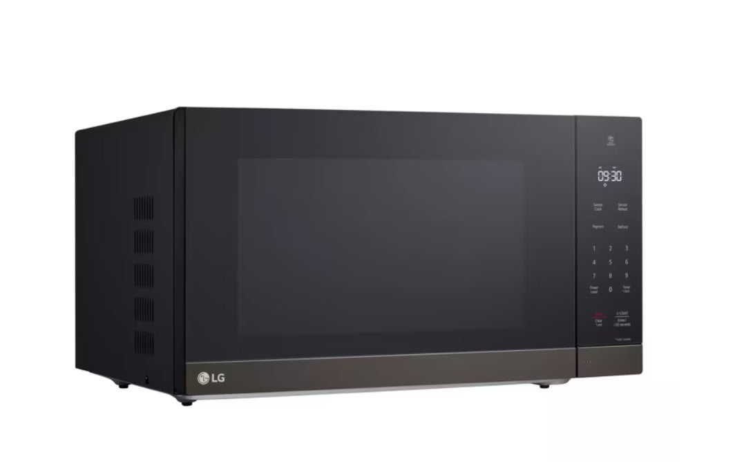 LG - 2 cu. Ft Counter top Microwave in Black Stainless - MSER2090D
