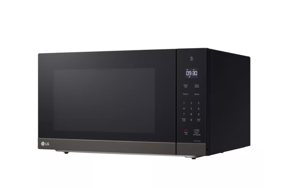 LG - 2 cu. Ft Counter top Microwave in Black Stainless - MSER2090D