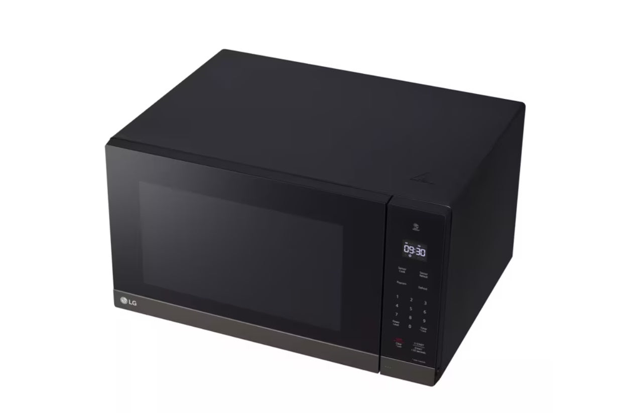 LG - 2 cu. Ft Counter top Microwave in Black Stainless - MSER2090D