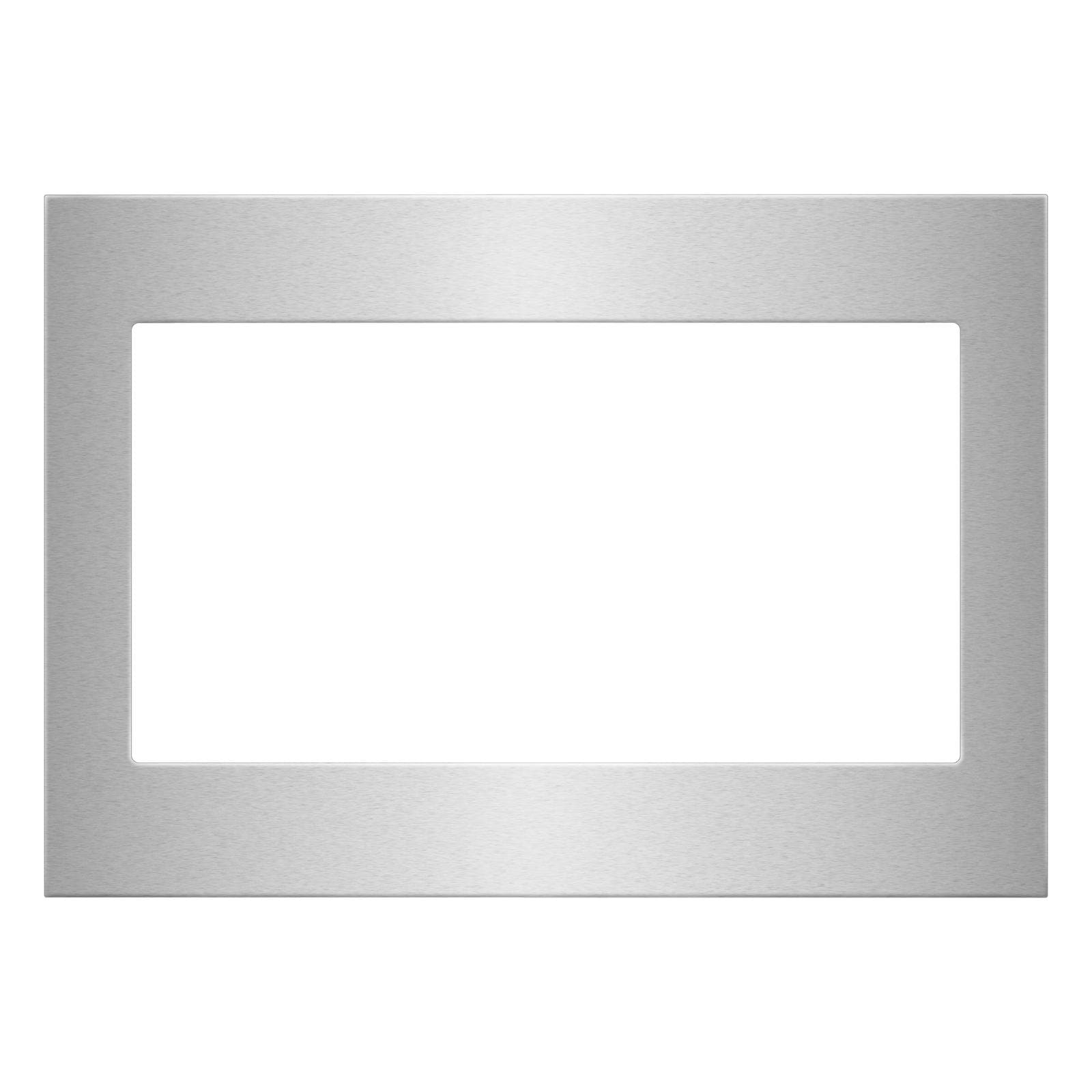 Whirlpool - 27 Inch Countertop Microwave Trim Kit for 1.6 cu. Ft. Microwaves in Stainless - MTK1627PZ