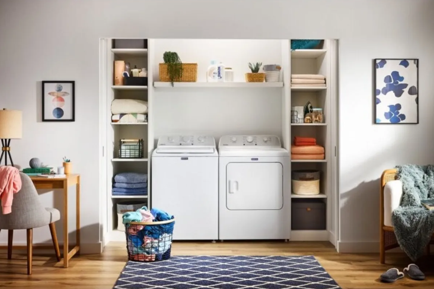 Maytag - 4.8 cu. Ft Top Load Washer in White - MTW4205SW