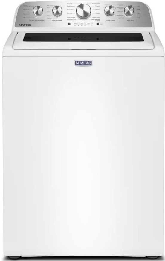 Maytag - 5.4 cu. Ft Top Load Washer in White - MTW5605RW