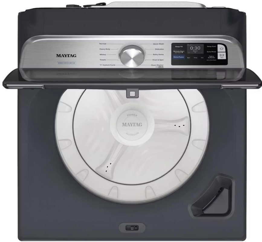 Maytag - 6 cu. Ft Top Load Washer in Black - MTW6205RF