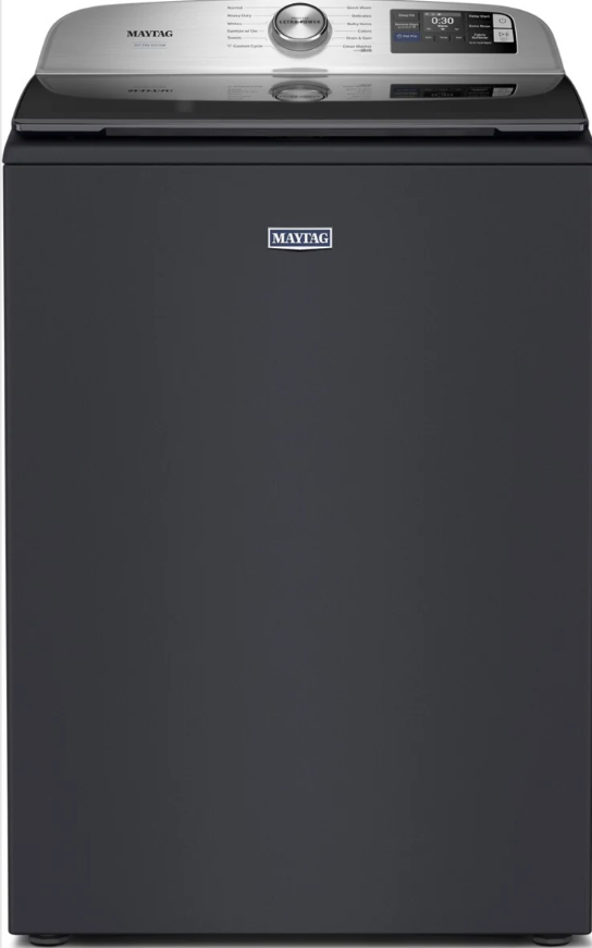 Maytag - 6 cu. Ft Top Load Washer in Black - MTW7205RF