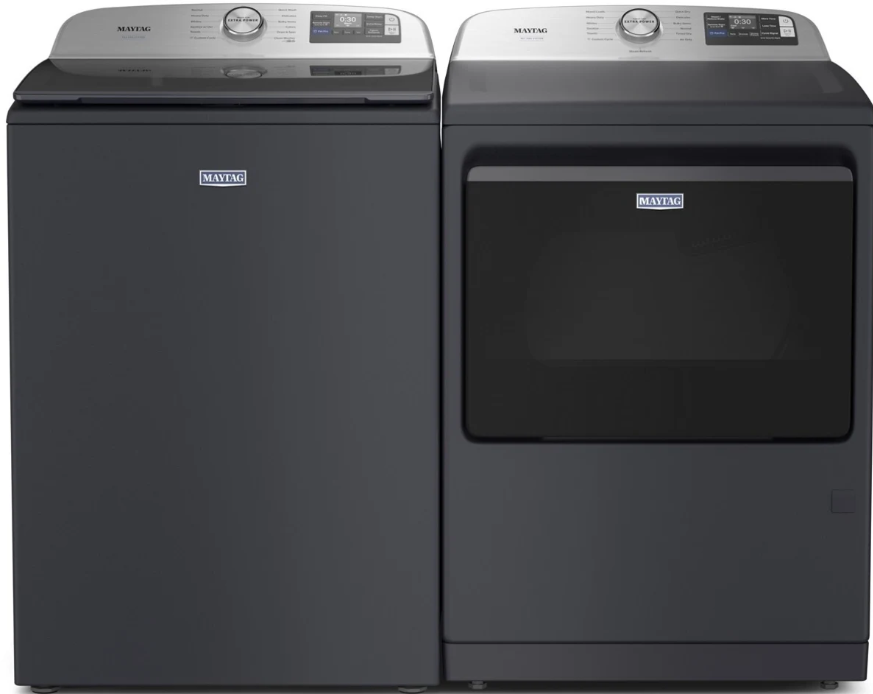 Maytag - 6 cu. Ft Top Load Washer in Black - MTW7205RF
