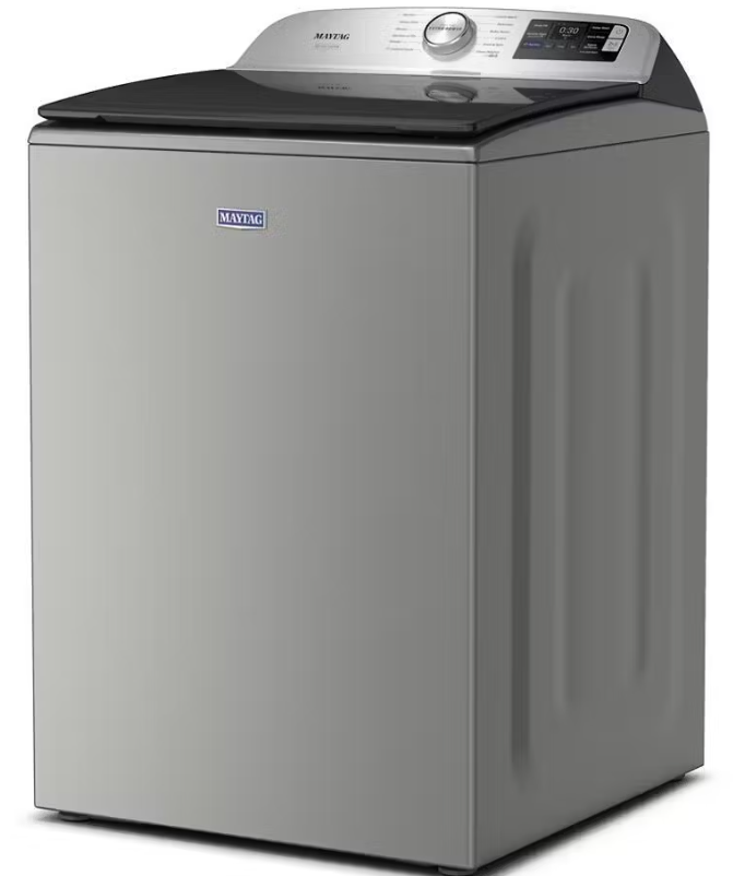 Maytag - 6 cu. Ft Top Load Washer in Stainless - MTW7205RR