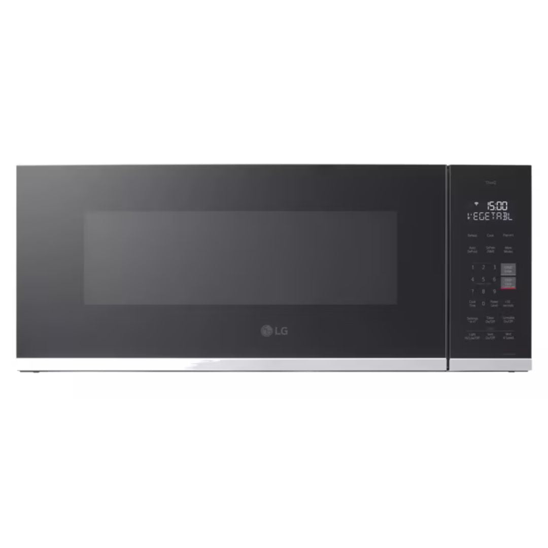 LG - 1.3 cu. Ft Over the range Microwave in Stainless - MVEF1323F