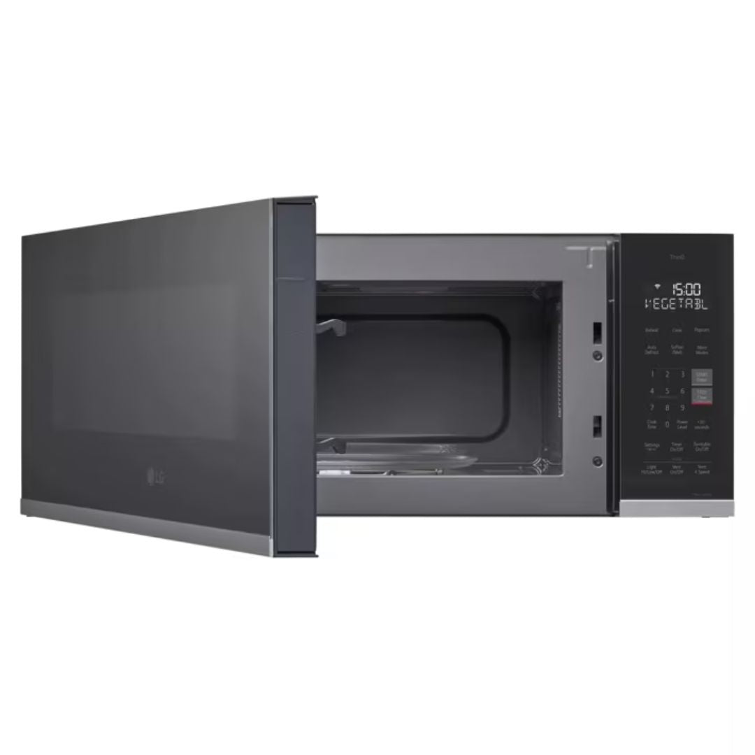 LG - 1.3 cu. Ft Over the range Microwave in Stainless - MVEF1323F