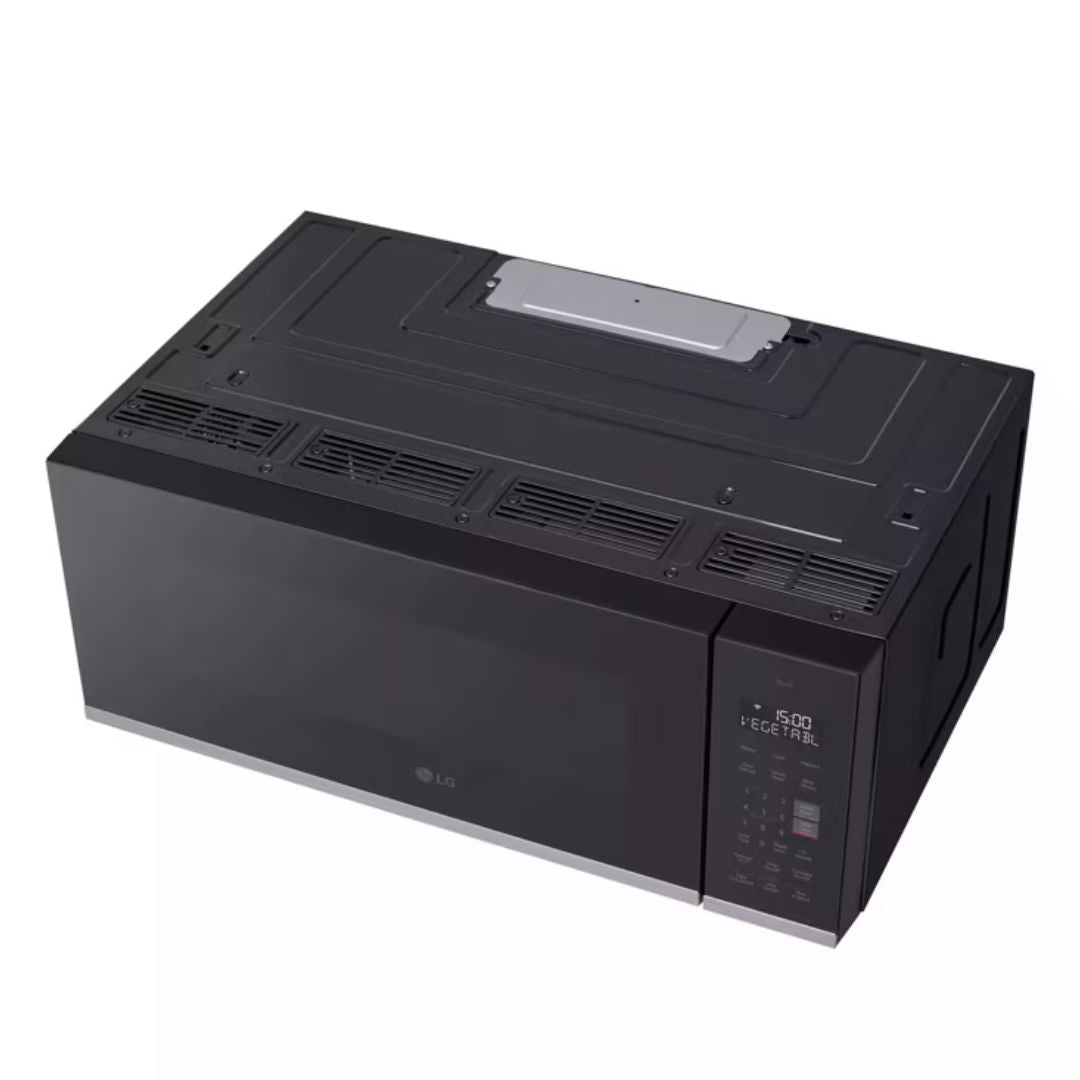 LG - 1.3 cu. Ft Over the range Microwave in Stainless - MVEF1323F
