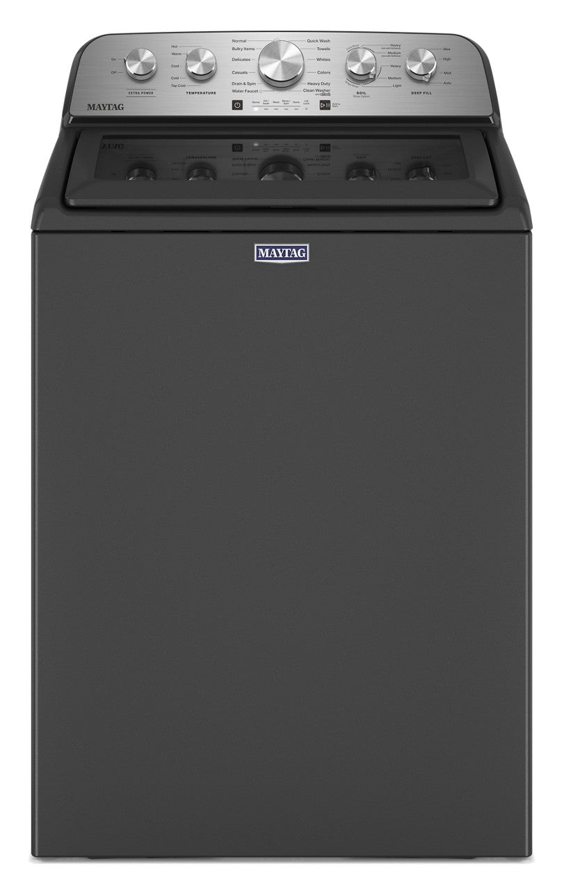 Maytag - 5.5 cu. Ft Top Load Washer in Volcano Black - MVW5430PBK