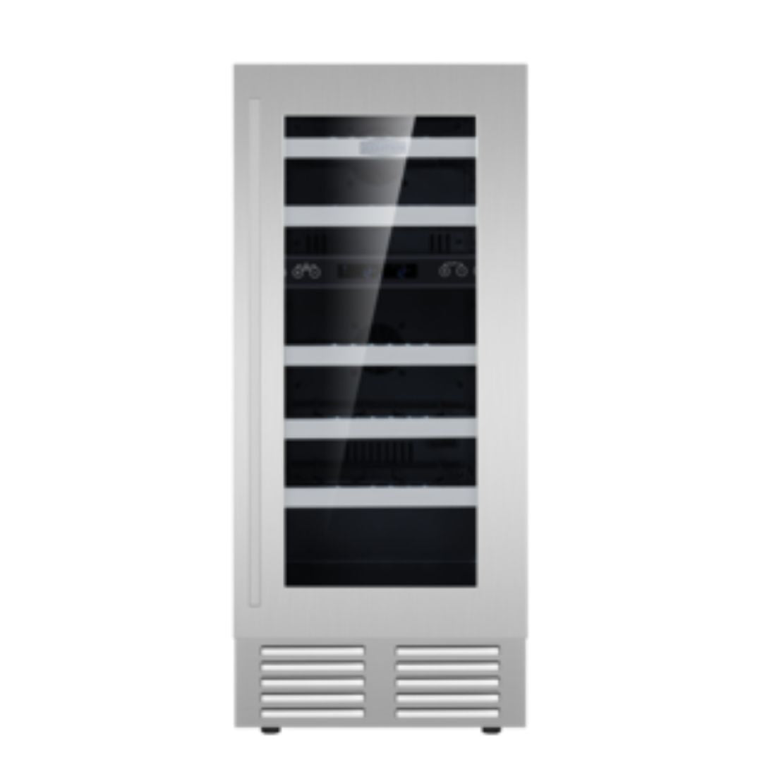 Marathon - 15 Inch Dual Zone Wine Cooler in Stainless - MWC28-DSS-1