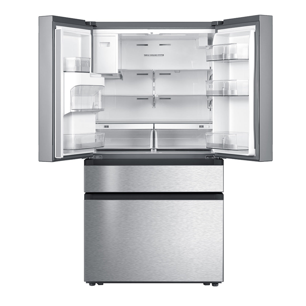 Moffat - 35.8 Inch 22 cu. ft 4-Door Refrigerator in Stainless - MYE22HYPKFS