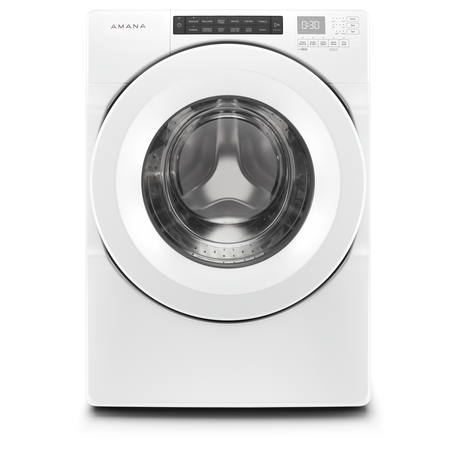 Amana - 5 cu. Ft Front Load Washer in White - NFW5800HW
