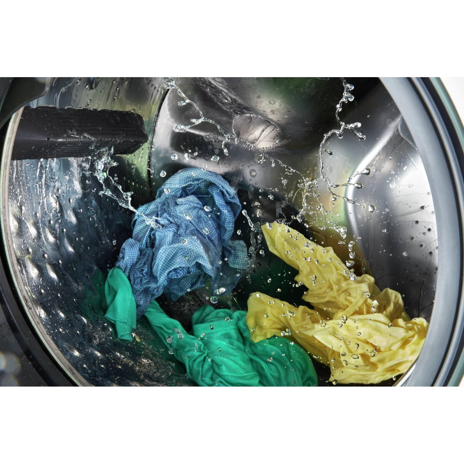 Amana - 5 cu. Ft Front Load Washer in White - NFW5800HW