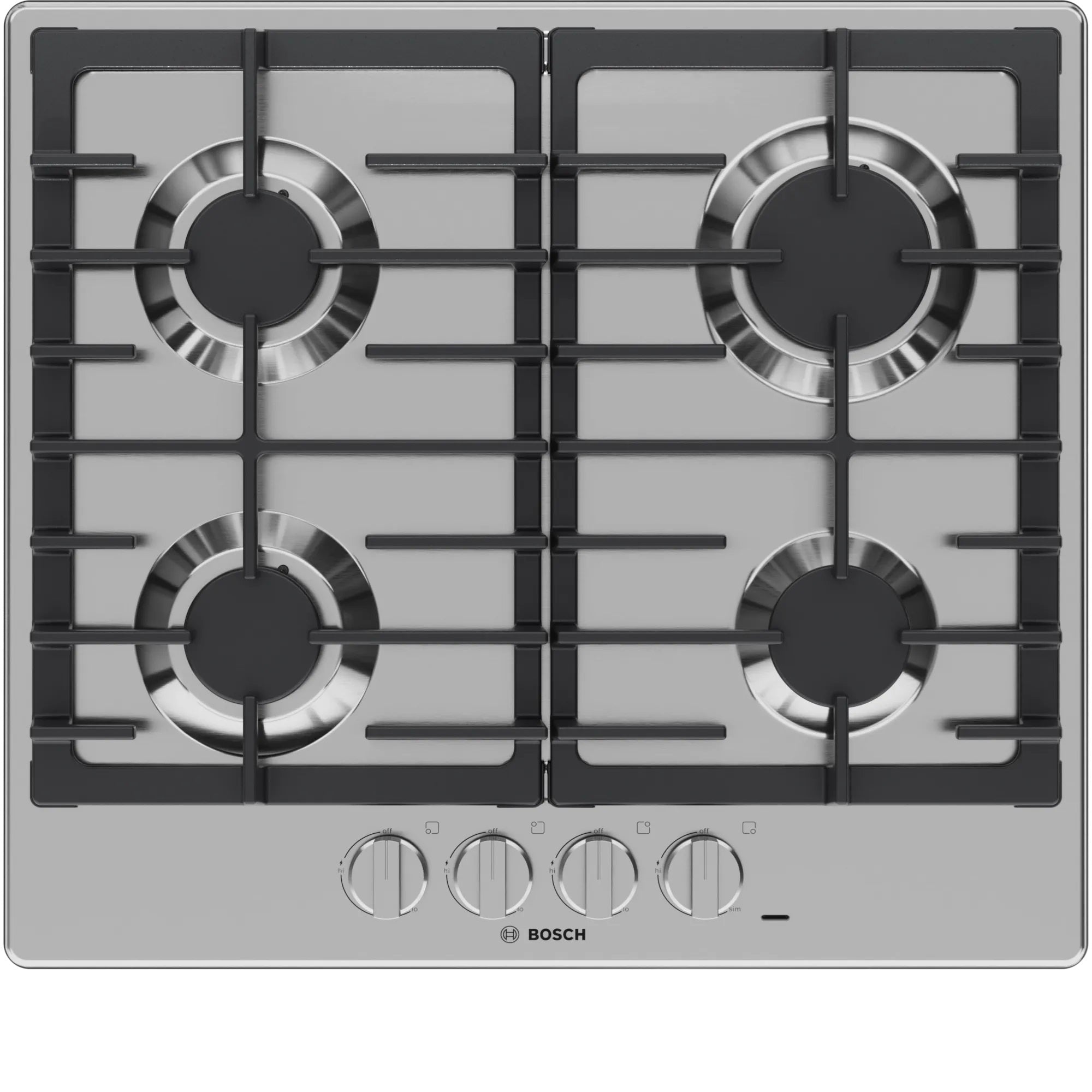 Bosch - 24 Inch Gas Cooktop in Stainless - NGM5453UC