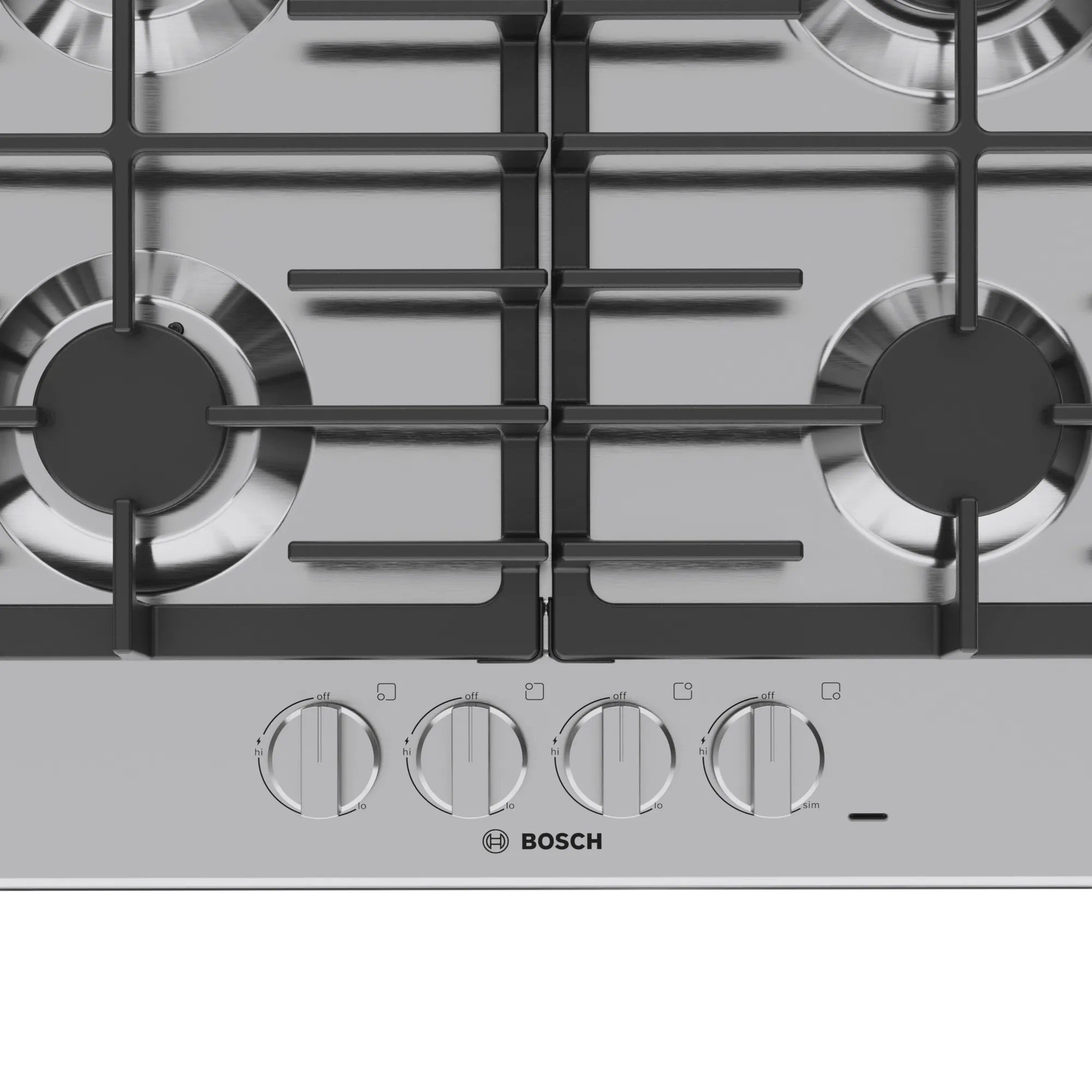 Bosch - 24 Inch Gas Cooktop in Stainless - NGM5453UC