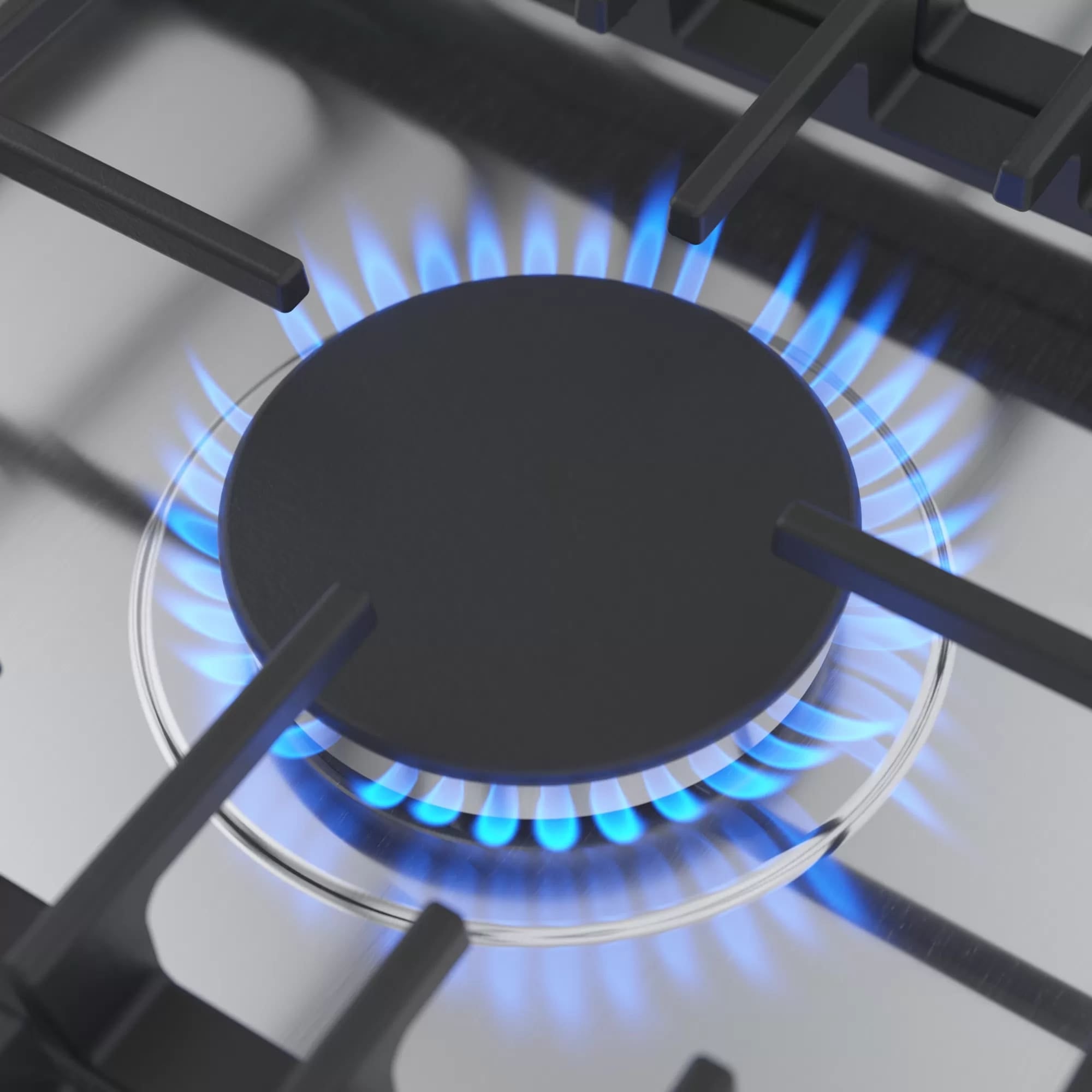 Bosch - 37 inch wide Gas Cooktop in Stainless - NGM5658UC