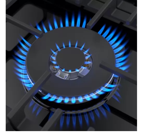 Bosch - 31 Inch Gas Cooktop in Black - NGM8049UC