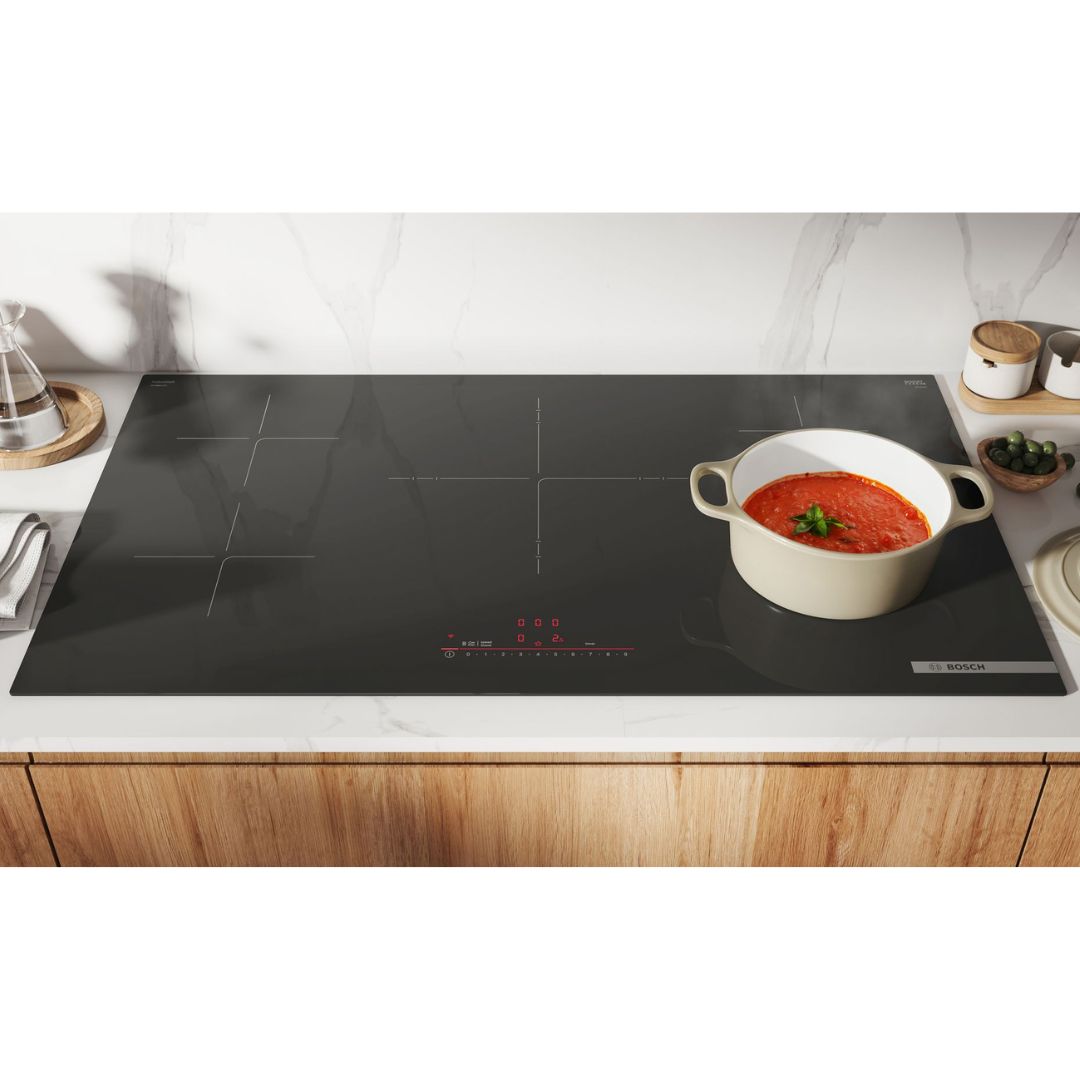 Bosch - 37 Inch Induction Cooktop in Black - NIT5663UC