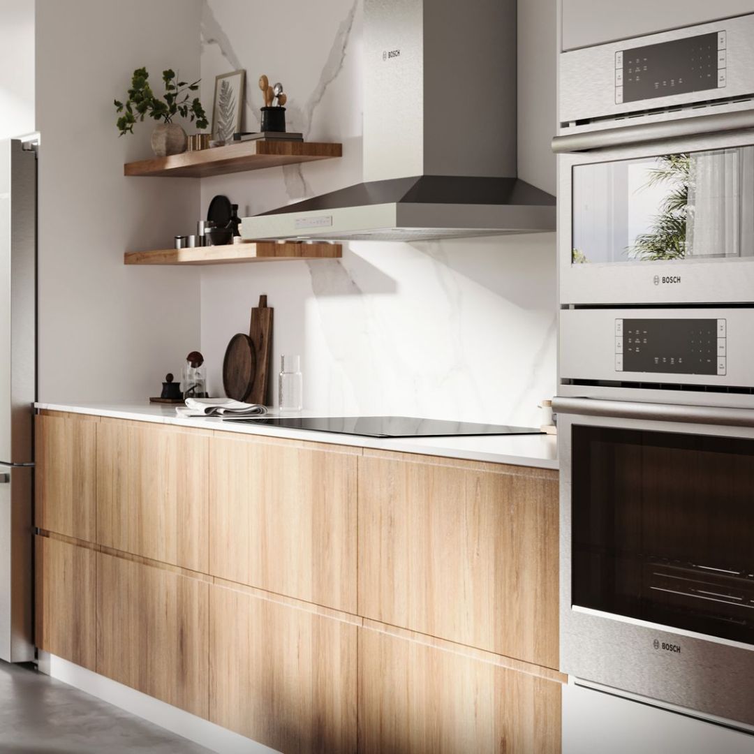 Bosch - 37 Inch Induction Cooktop in Black - NIT5663UC