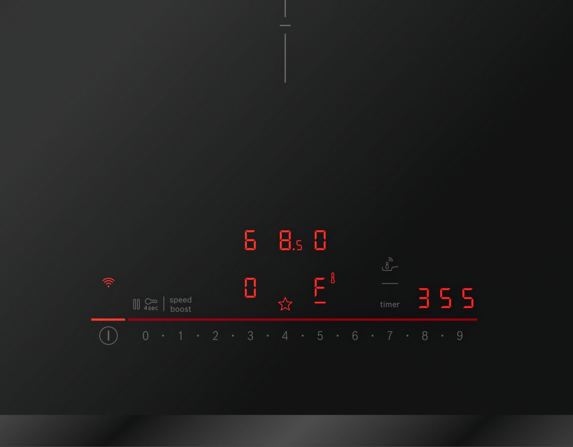 Bosch - 37 Inch Induction Cooktop in Black - NIT8661UC