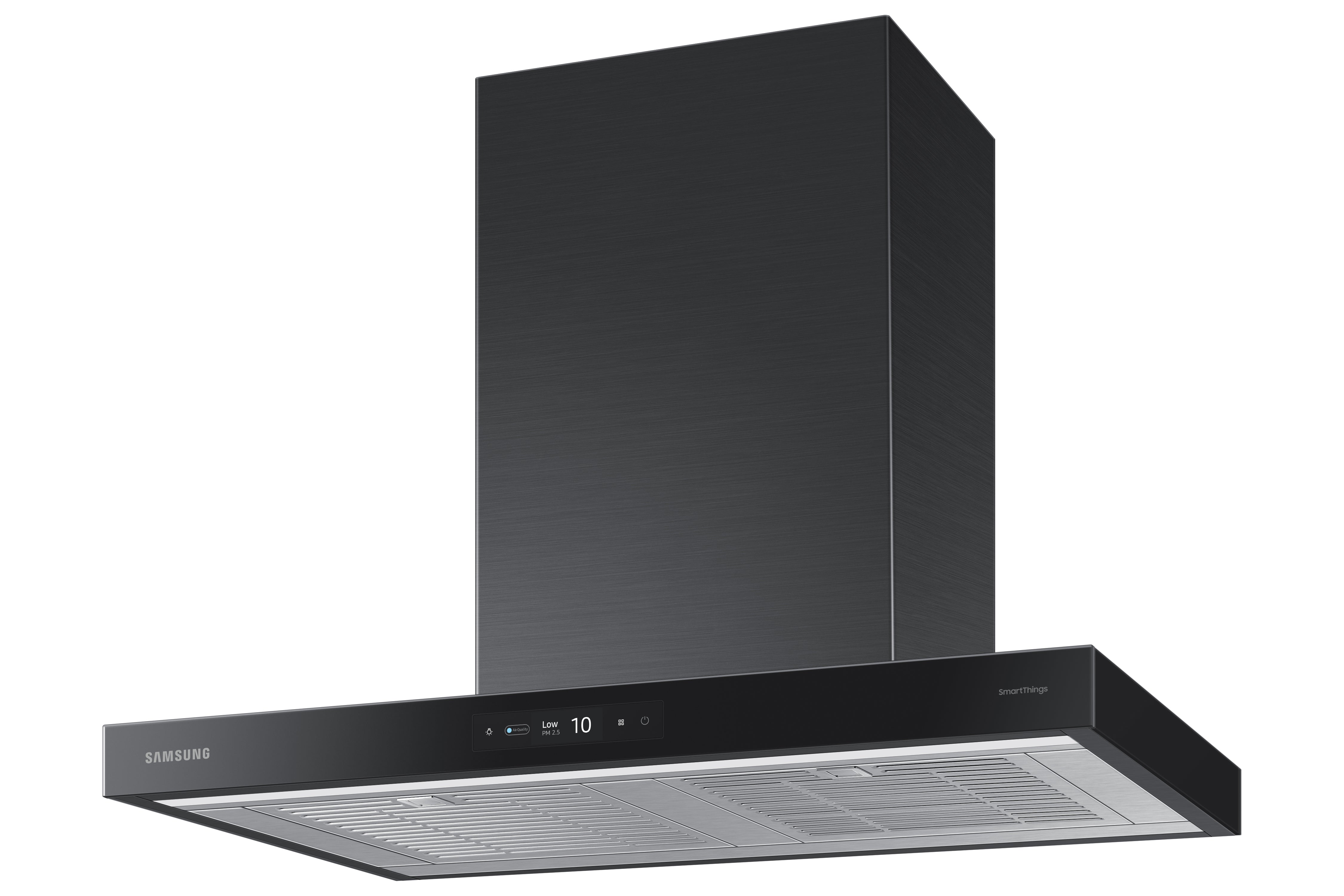 Samsung - 29.9 Inch 630 CFM Wall Mount and Chimney Range Vent in Matte Black - NK30CB700W33AA