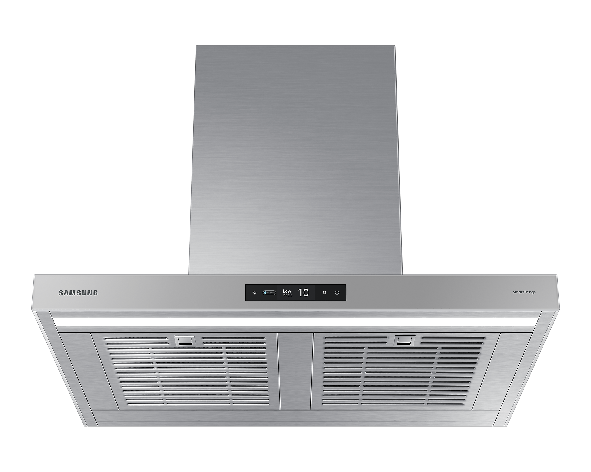 Samsung - 30 Inch 630 CFM Wall Mount and Chimney Range Vent in Grey - NK30CB700WCGAA