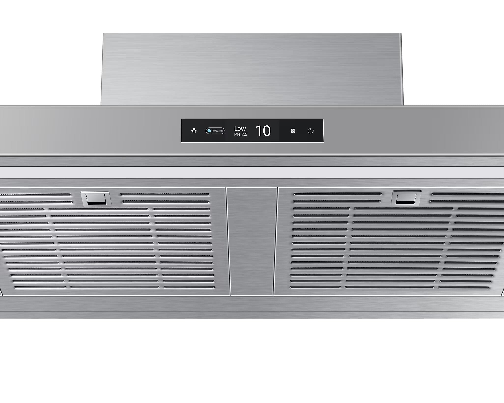 Samsung - 30 Inch 630 CFM Wall Mount and Chimney Range Vent in Grey - NK30CB700WCGAA