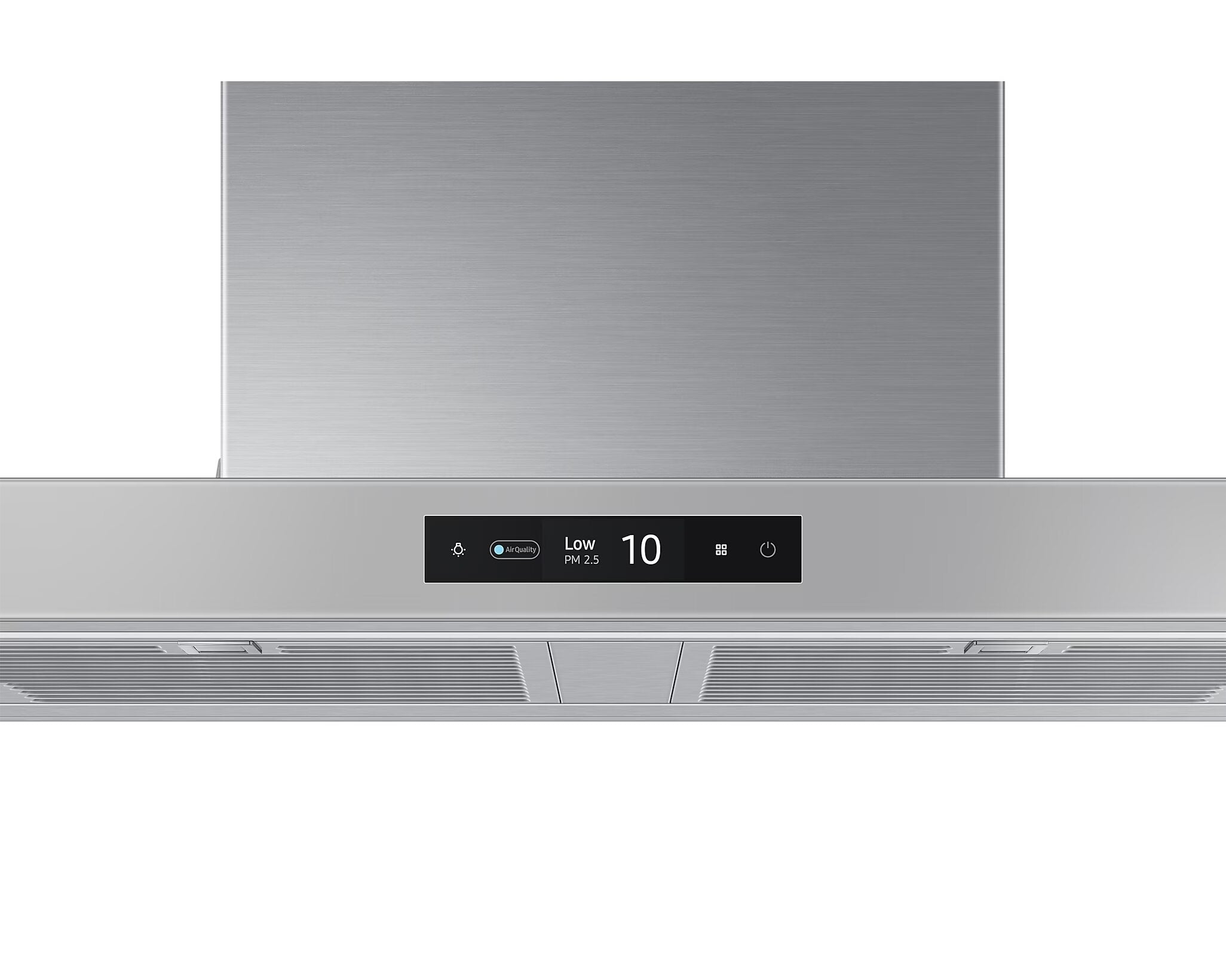 Samsung - 30 Inch 630 CFM Wall Mount and Chimney Range Vent in Grey - NK30CB700WCGAA