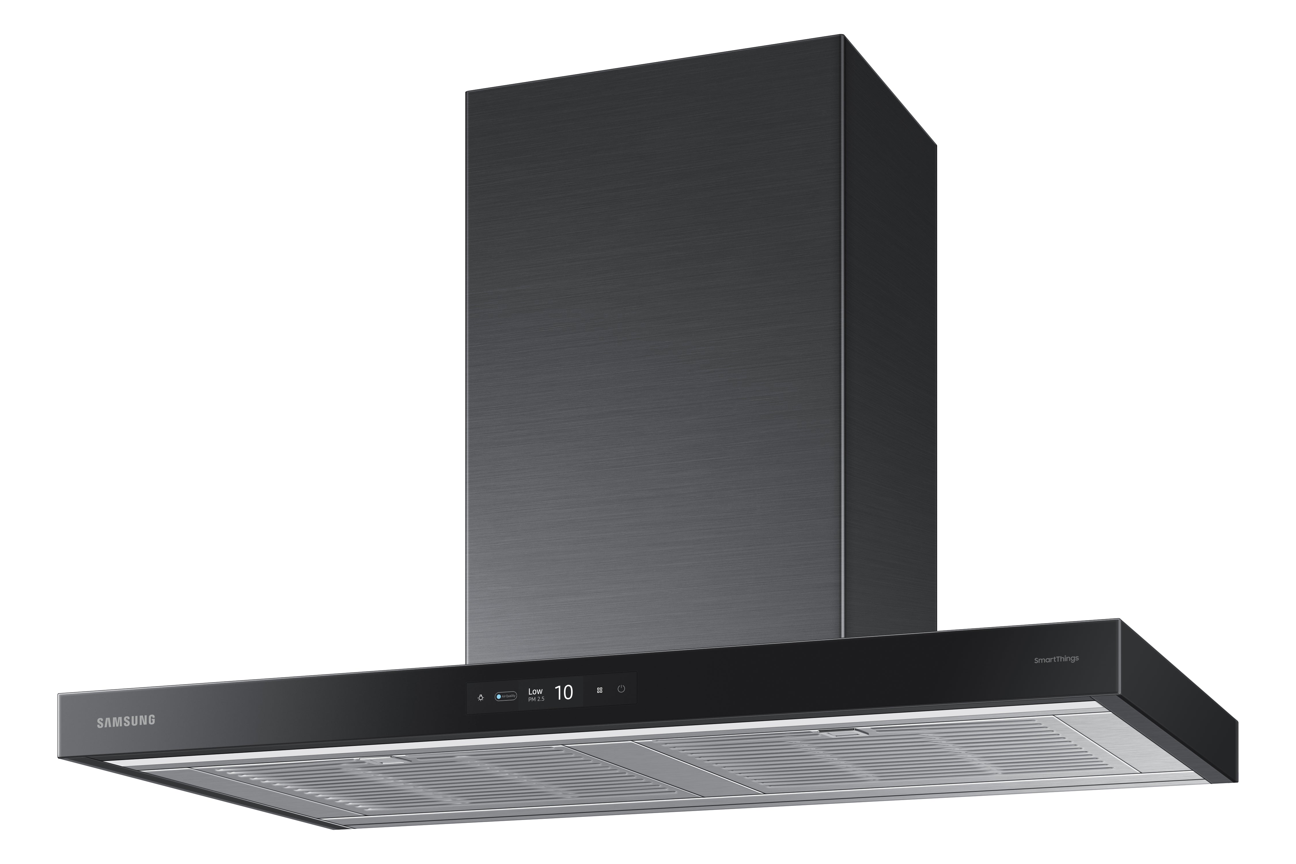 Samsung - 35.4 Inch 630 CFM Wall Mount and Chimney Range Vent in Black - NK36CB700W33AA