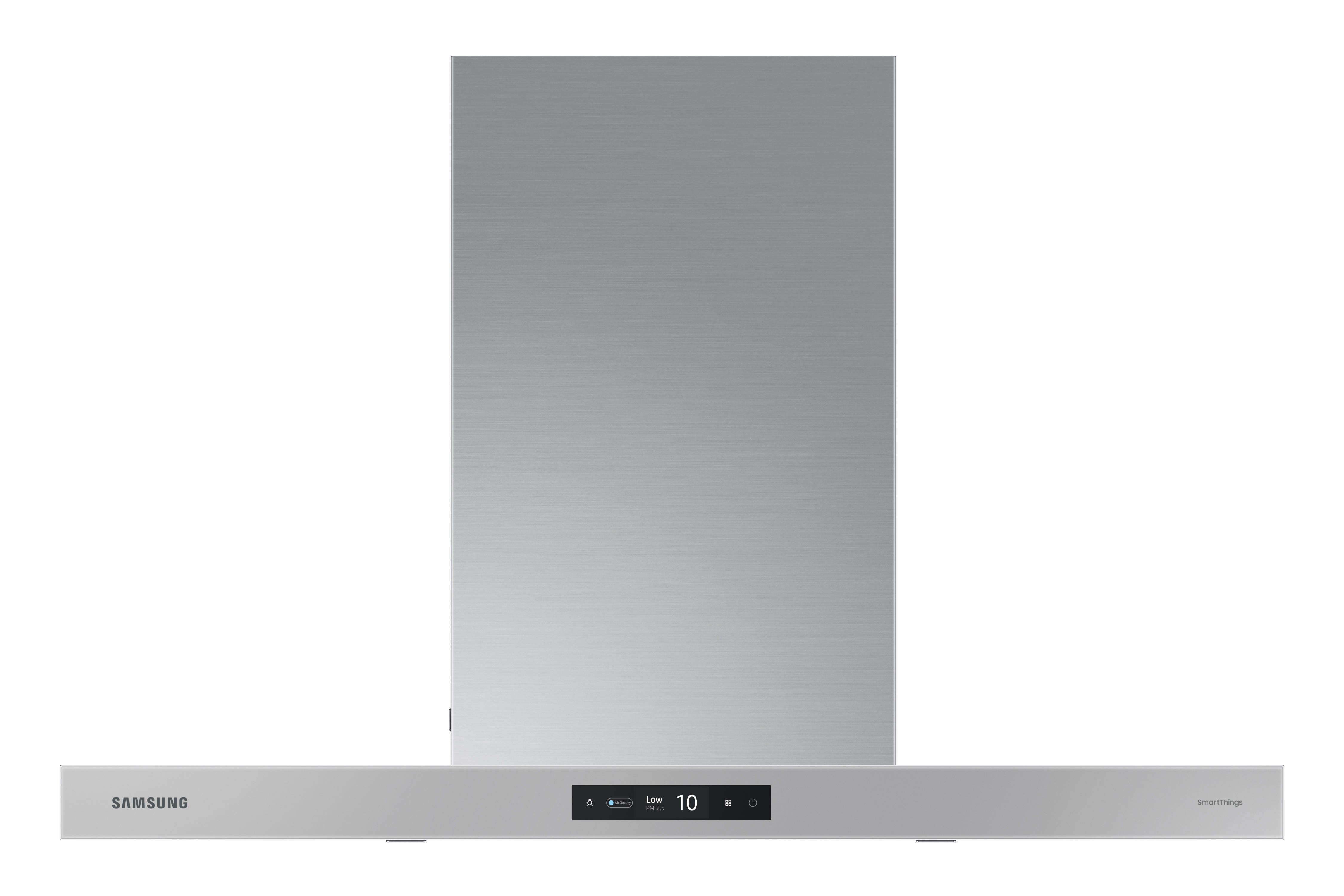 Samsung - 35.4 Inch 630 CFM Wall Mount and Chimney Range Vent in Grey - NK36CB700WCGAA