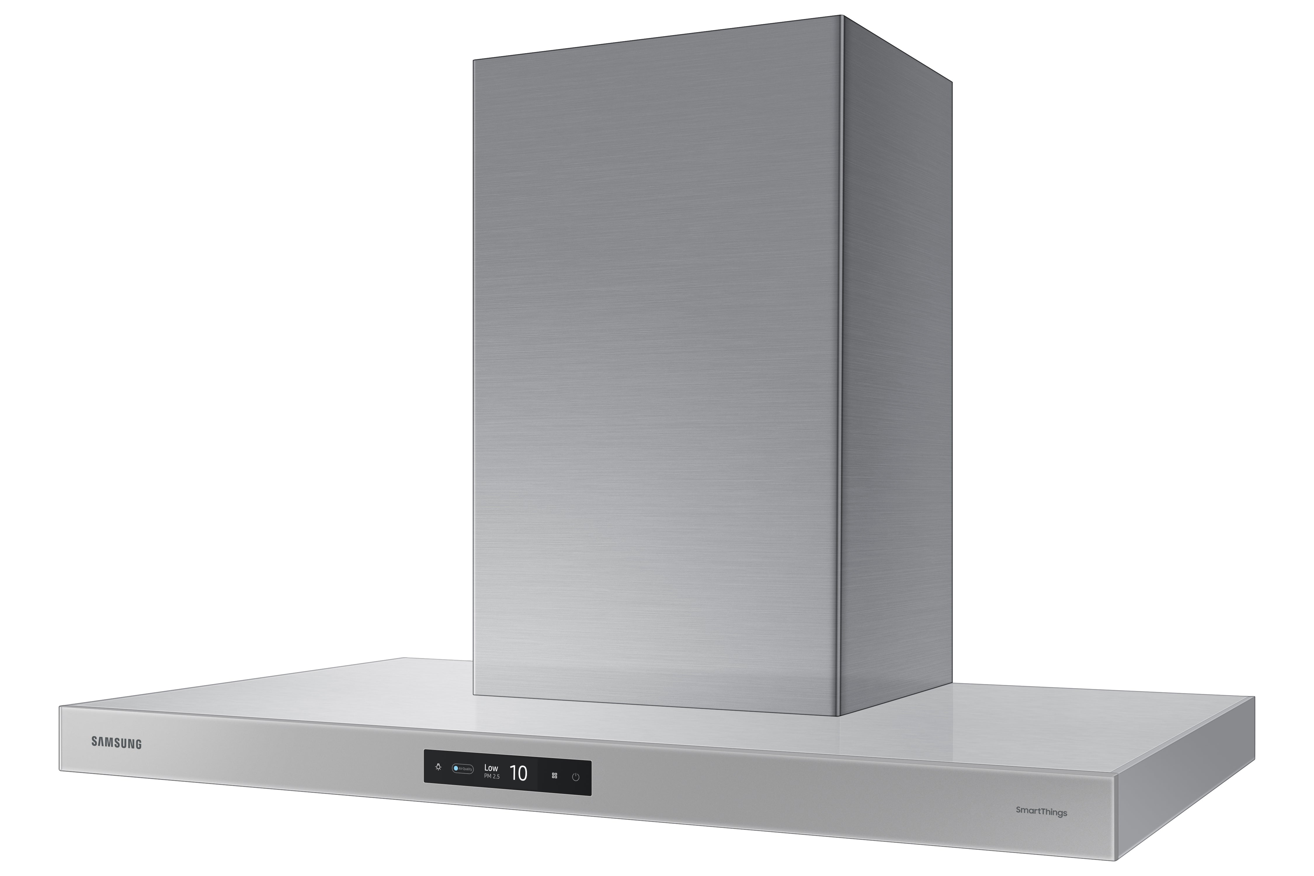 Samsung - 35.4 Inch 630 CFM Wall Mount and Chimney Range Vent in Grey - NK36CB700WCGAA