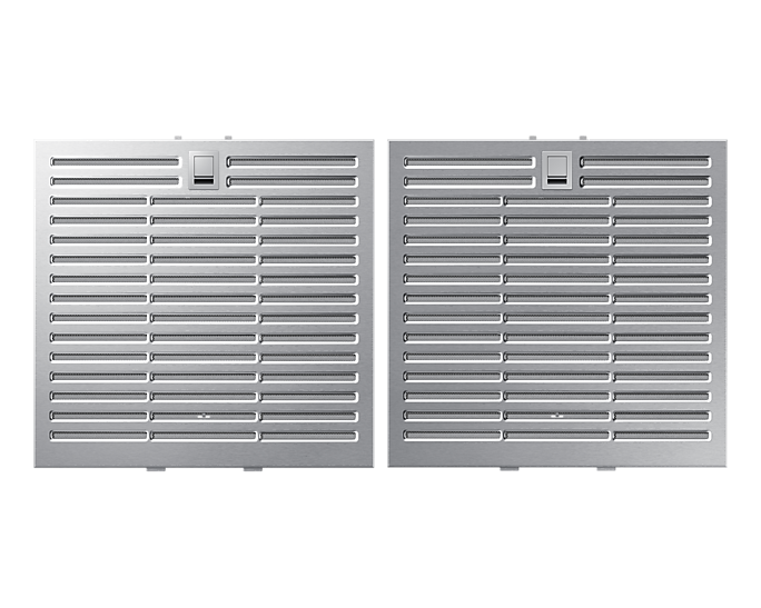 Samsung - 35.4 Inch 630 CFM Wall Mount and Chimney Range Vent in Grey - NK36CB700WCGAA