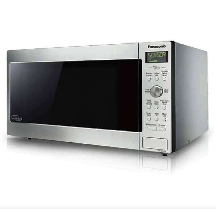 Panasonic - 1.6 cu. Ft Counter top Microwave in Stainless - NNSD765SC