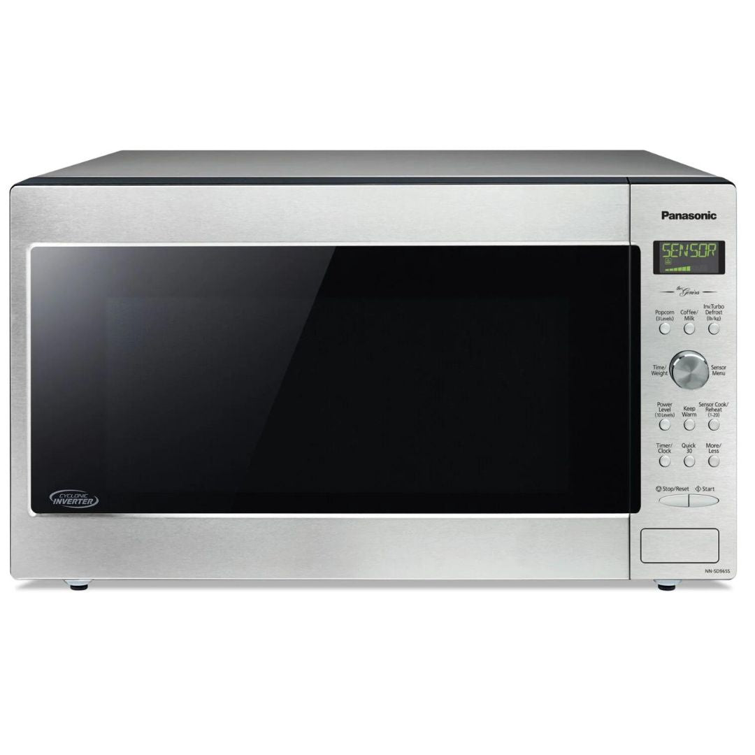 Panasonic - 2.2 cu. Ft Counter top Microwave in Stainless - NNSD965SC