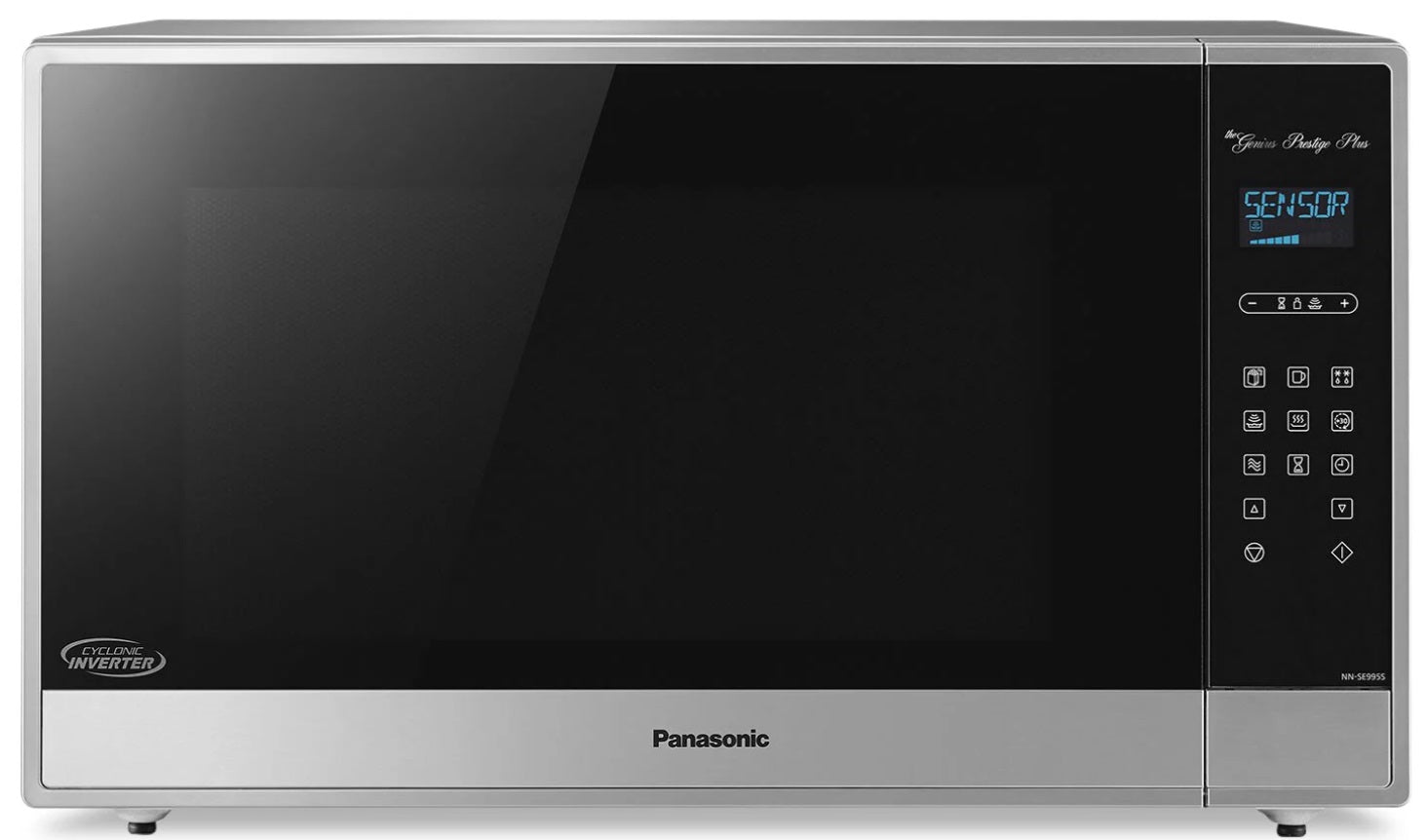 Panasonic - 2.2 cu. Ft Counter top Microwave in Stainless - NNSE995SC