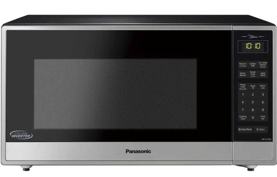 Panasonic - 1.6 cu. Ft Counter top Microwave in Stainless - NNST765SC