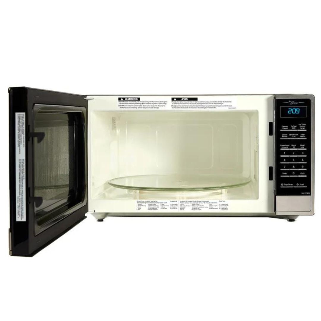 Panasonic - 1.6 cu. Ft Counter top Microwave in Stainless - NNST785SC