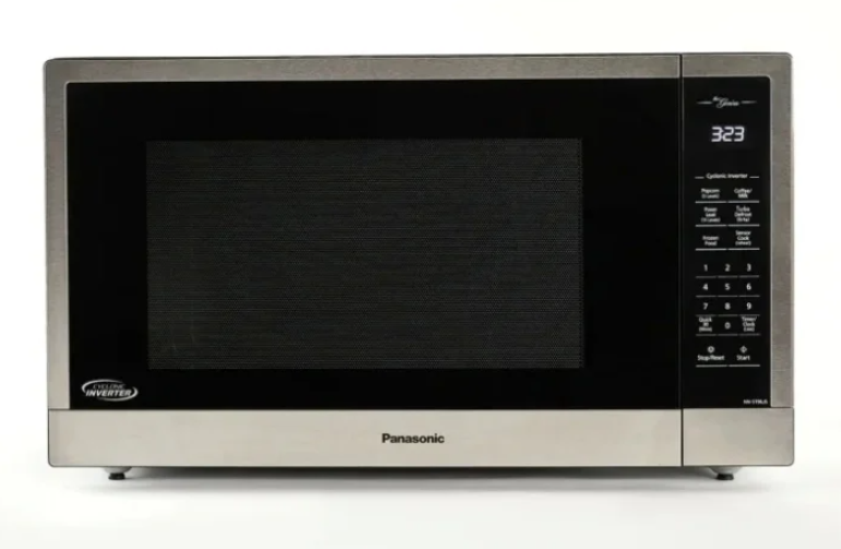 Panasonic - 2.2 cu. Ft Counter top Microwave in Stainless - NNST96JSC