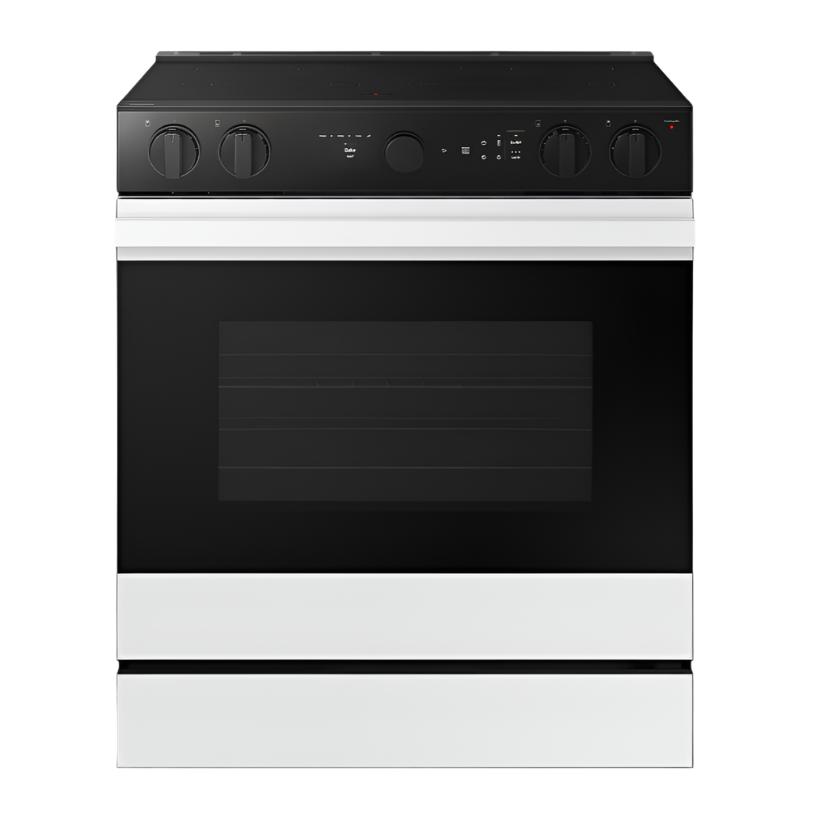 Samsung - 6.3 cu. ft Electric Range in White - NSE6DB850012AC
