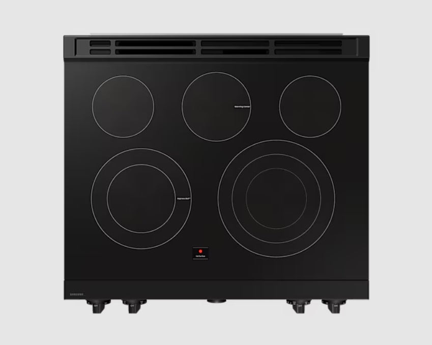 Samsung - 6.3 cu. ft Electric Range in White - NSE6DB850012AC