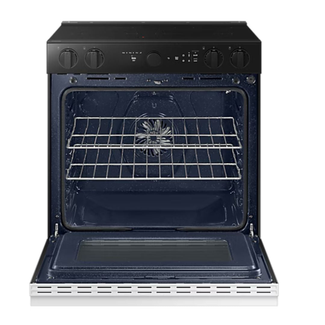 Samsung - 6.3 cu. ft Electric Range in White - NSE6DB870012AC