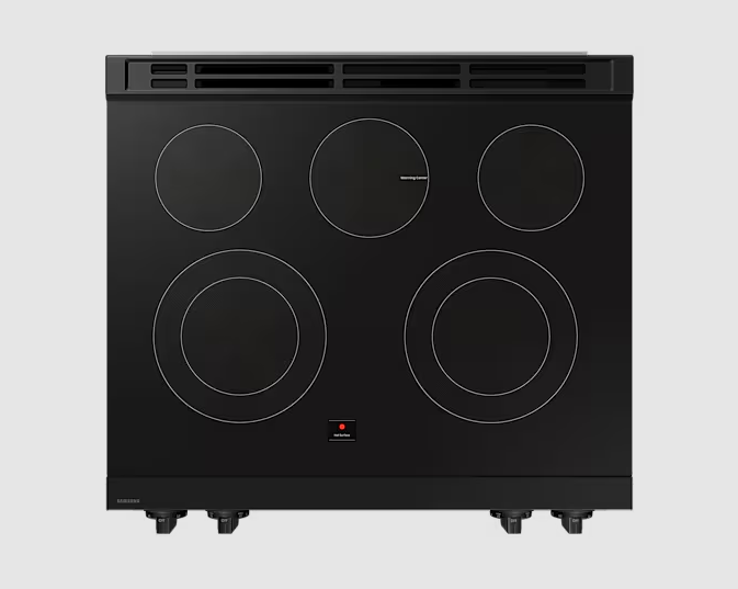 Samsung - 6.3 cu. ft Electric Range in Black - NSE6DG8100SRAC