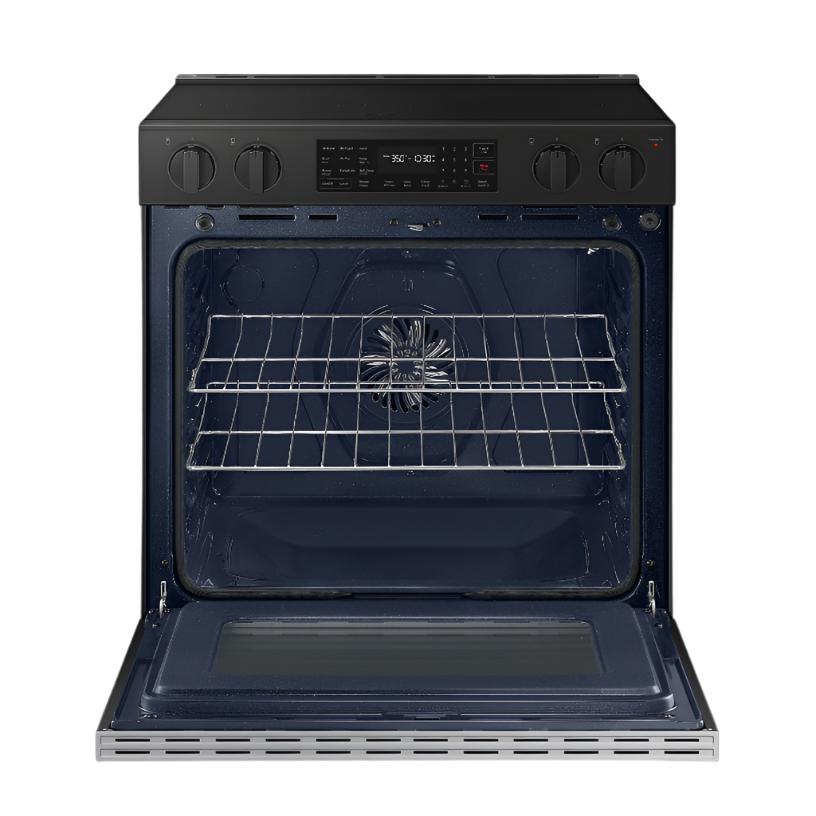 Samsung - 6.3 cu. ft Electric Range in Stainless - NSE6DG8300SRAC