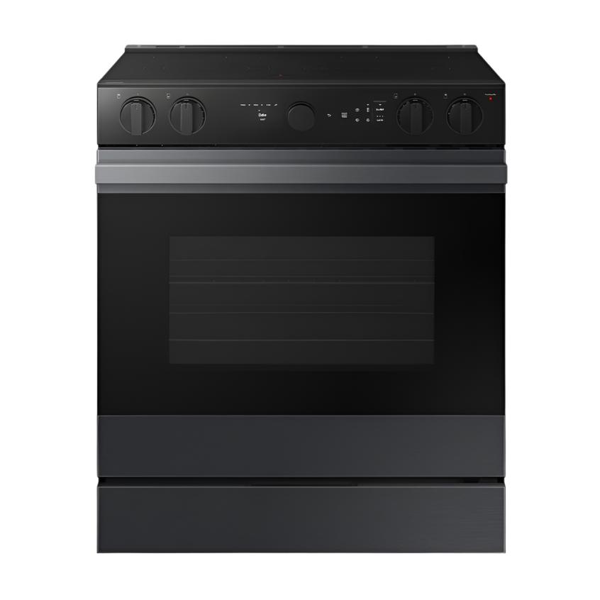Samsung - 6.3 cu. ft Electric Range in Matte Black - NSE6DG8500MTAC