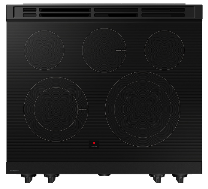 Samsung - 6.3 cu. ft Electric Range in Stainless - NSE6DG8500SRAC