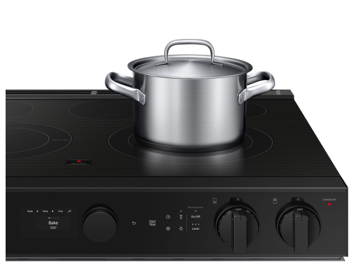 Samsung - 6.3 cu. ft Electric Range in Stainless - NSE6DG8500SRAC