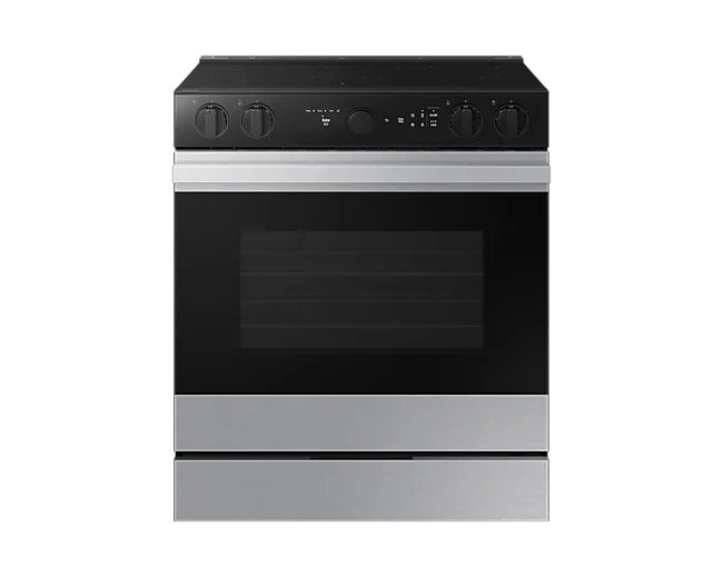 Samsung - 6.3 cu. ft Electric Range in Stainless - NSE6DG8700SRAC