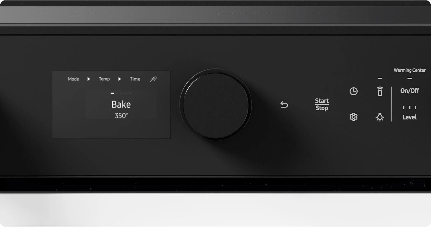 Samsung - 6.3 cu. ft Electric Range in Stainless - NSE6DG8700SRAC